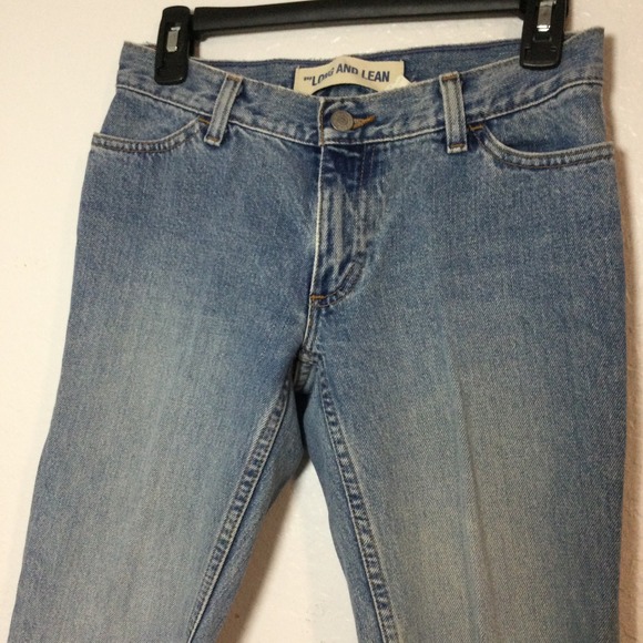 The Long and Lean Denim - Long and Lean CapriJeans Denim Cropped Frayed Casual Everyday Blue Size 8-10